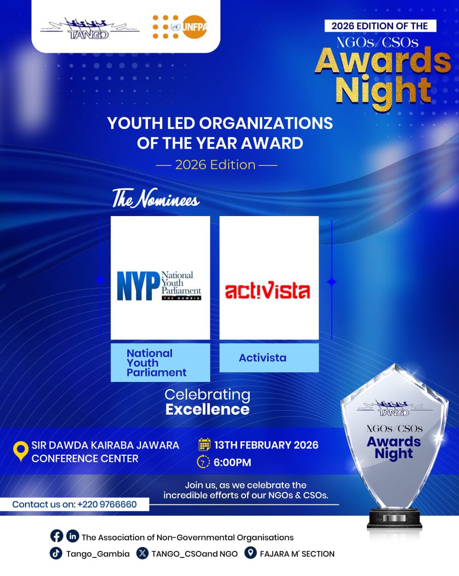 We are truly grateful to be nominated for the Youth-Led Organizations of the Year Award 2026.

This recognition means a lot to us and to every young person who believes in youth leadership and impact. 💙