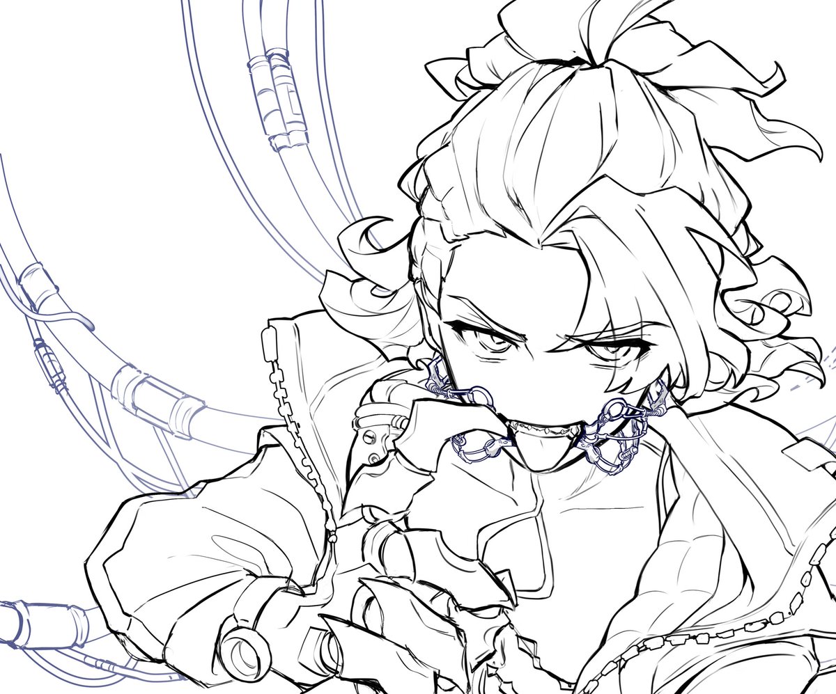 Linework done!

#OC #FeinOC