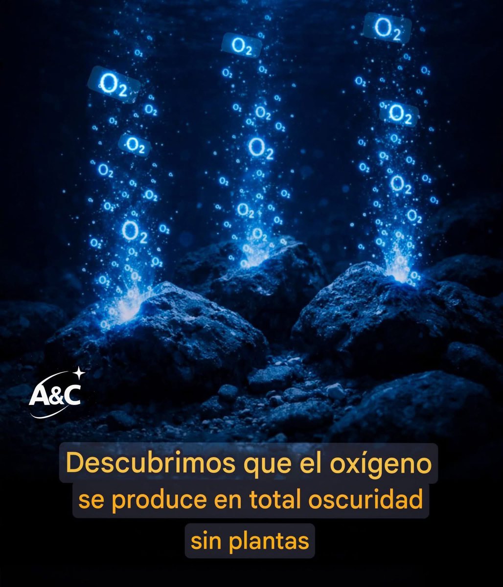 Confirmado: 
No se necesita fotosíntesis para hacer oxígeno.

El oxígeno crea vida, y durante siglos hemos creído que la vida - específicamente las plantas fotosintéticas y las algas - era lo único que creaba el oxígeno. Pensamos que la receta requería luz solar.

Pero a 13.000