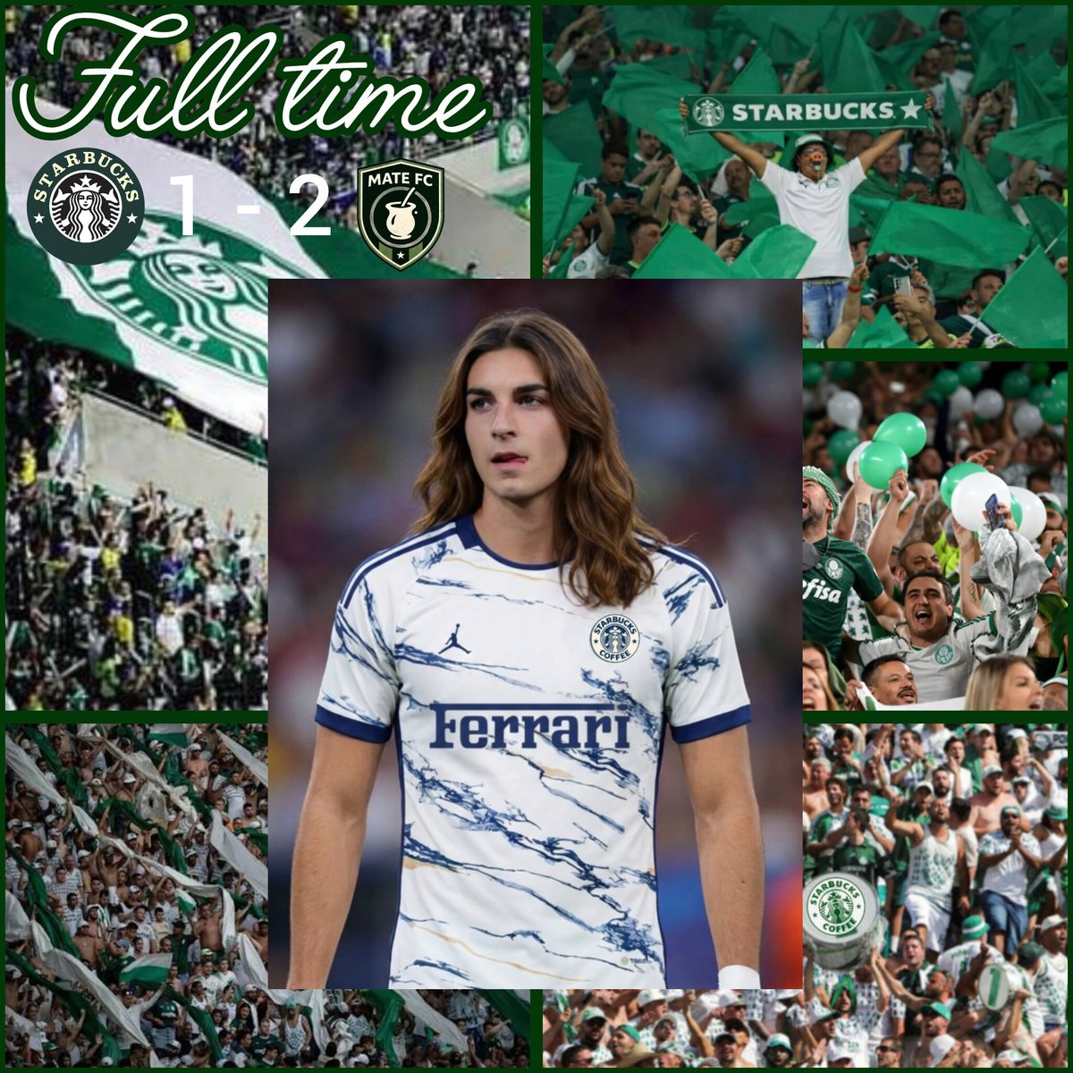 StarbucksLDB's tweet photo. Caida en la ida de semifinales https://t.co/IW3xRDCavW