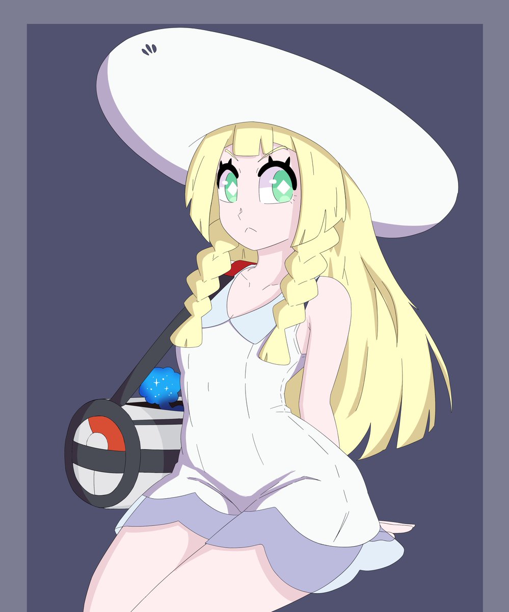 Lillie #Pokemon 
Esta vez no hay version encuerada (?)