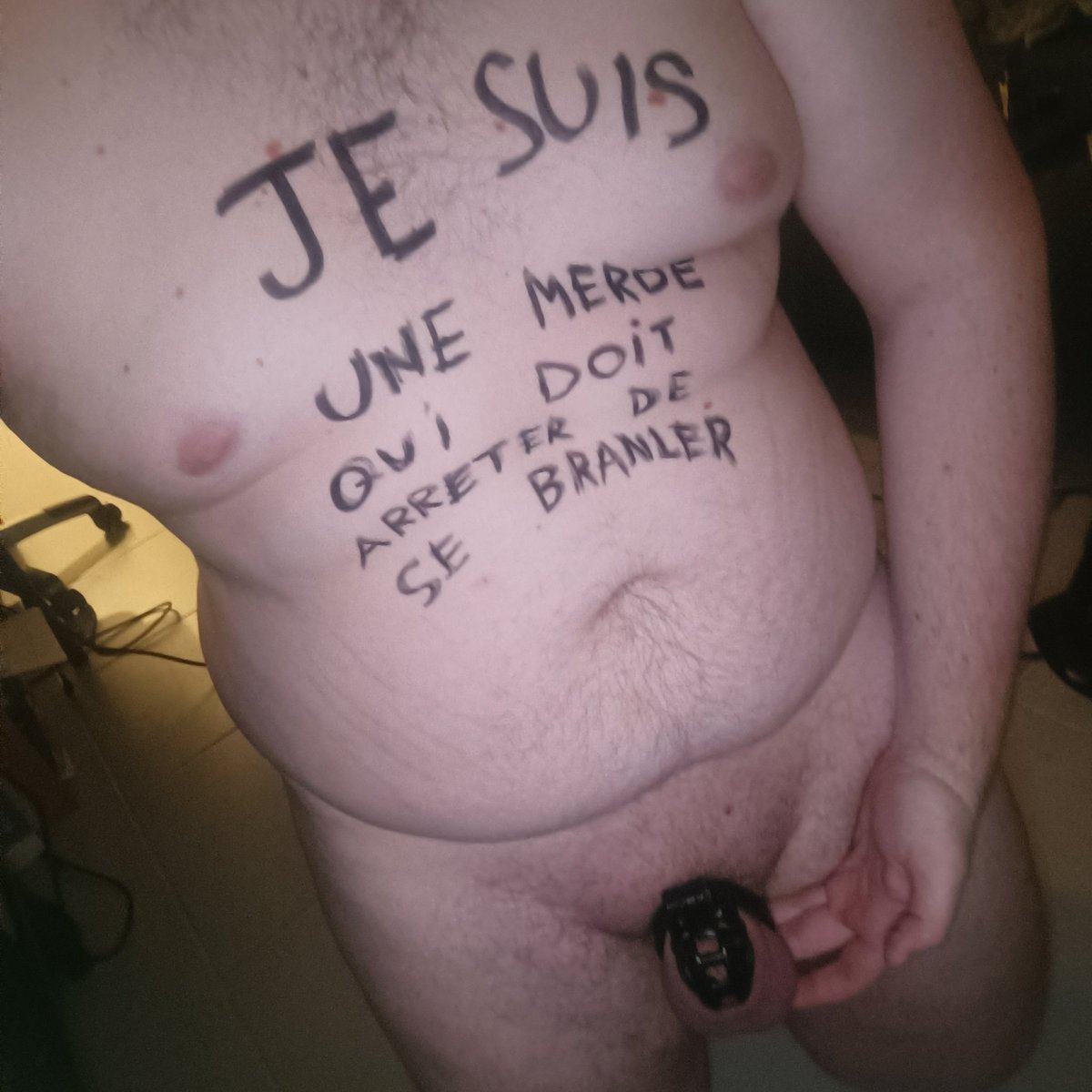 Sa sainteté @masterocc m’a découvert la main dans le pot de confiture. 
Je dois apprendre à demander avant de prendre du plaisir dans mon coin