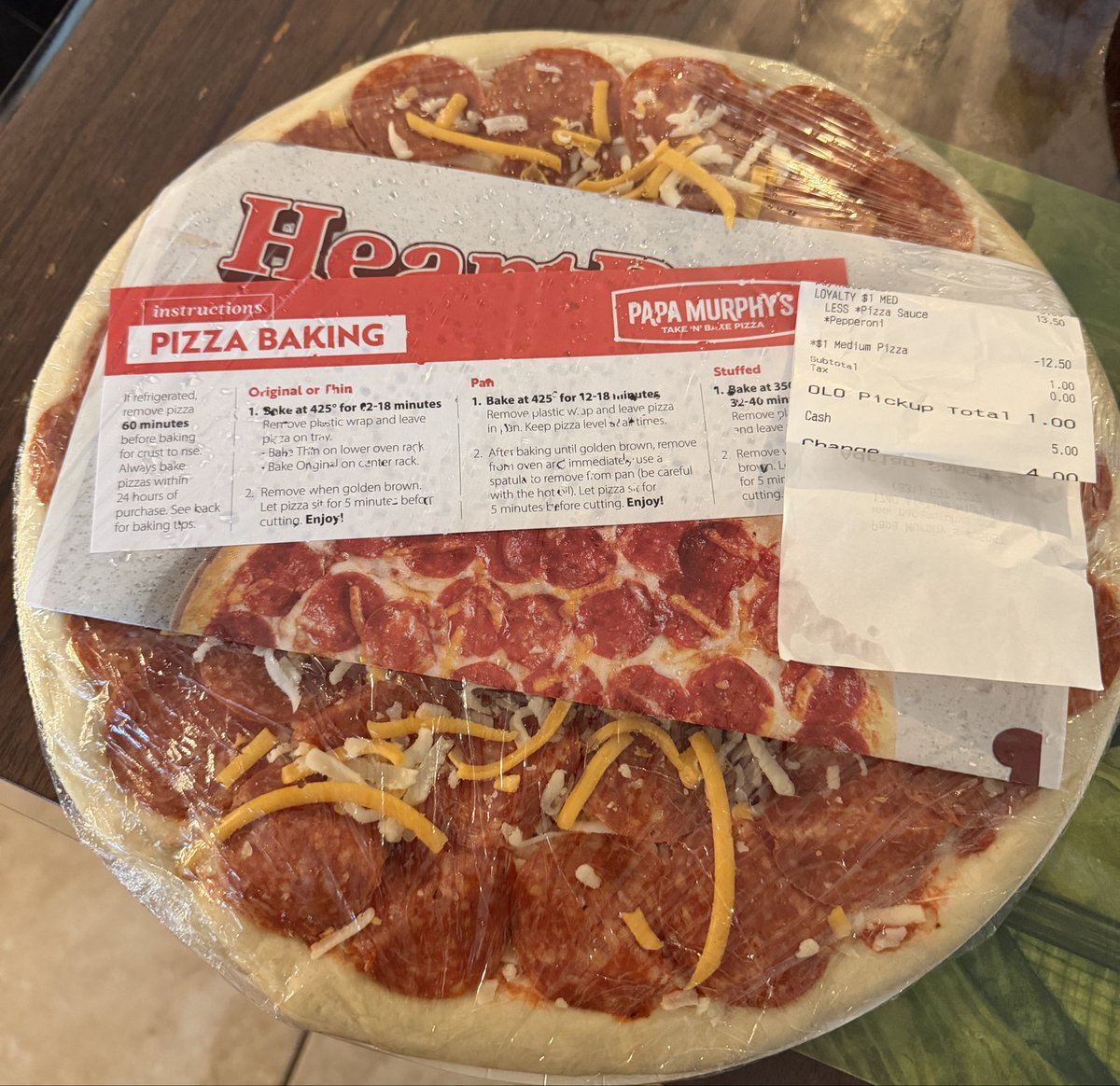 Picked up for a $1. 🍕