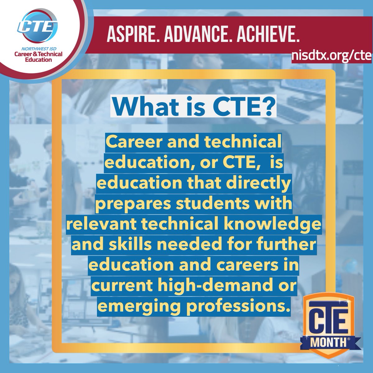 NISD CTE tweet media