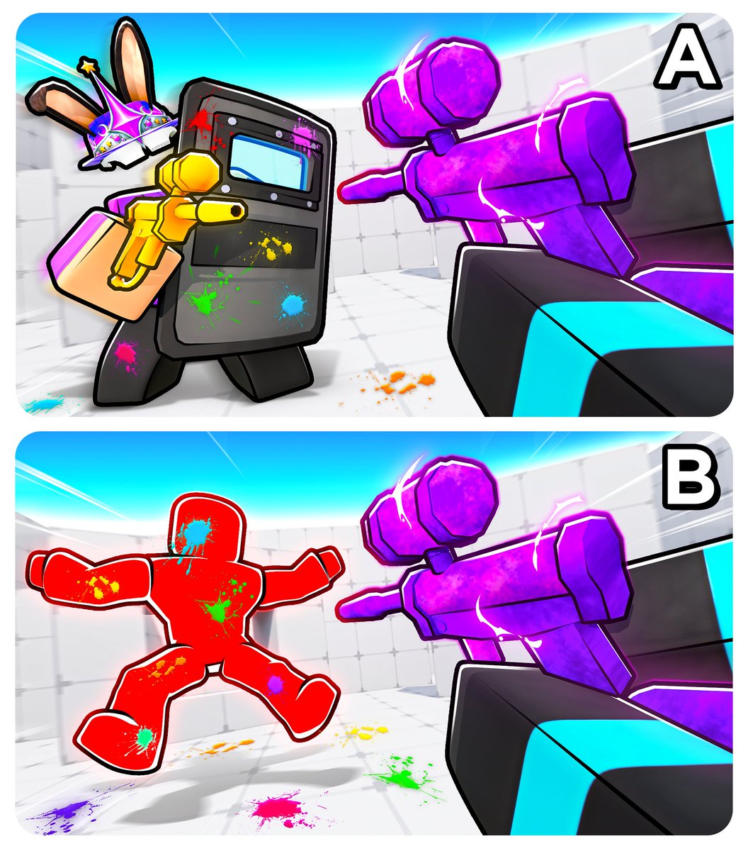 [💎] 2 Unreleased thumbnails for TanqR!
[🤔] Which one is your favorite?
[❤️] Likes and retweets are appreciated!
#ROBLOX #robloxart #RobloxDev #GFX