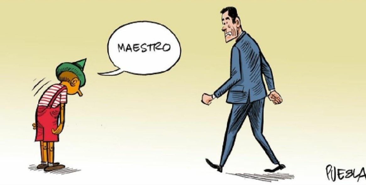 Sánchez denunciando bulos ...