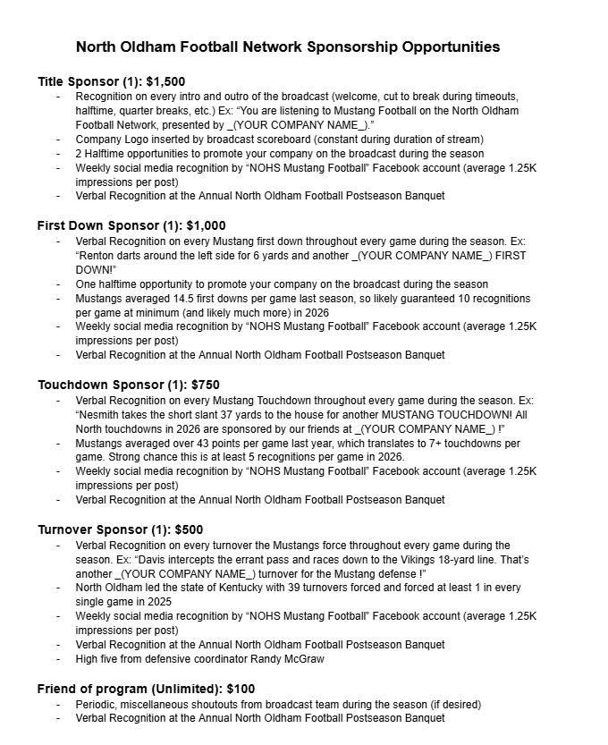 North Oldham Football tweet media