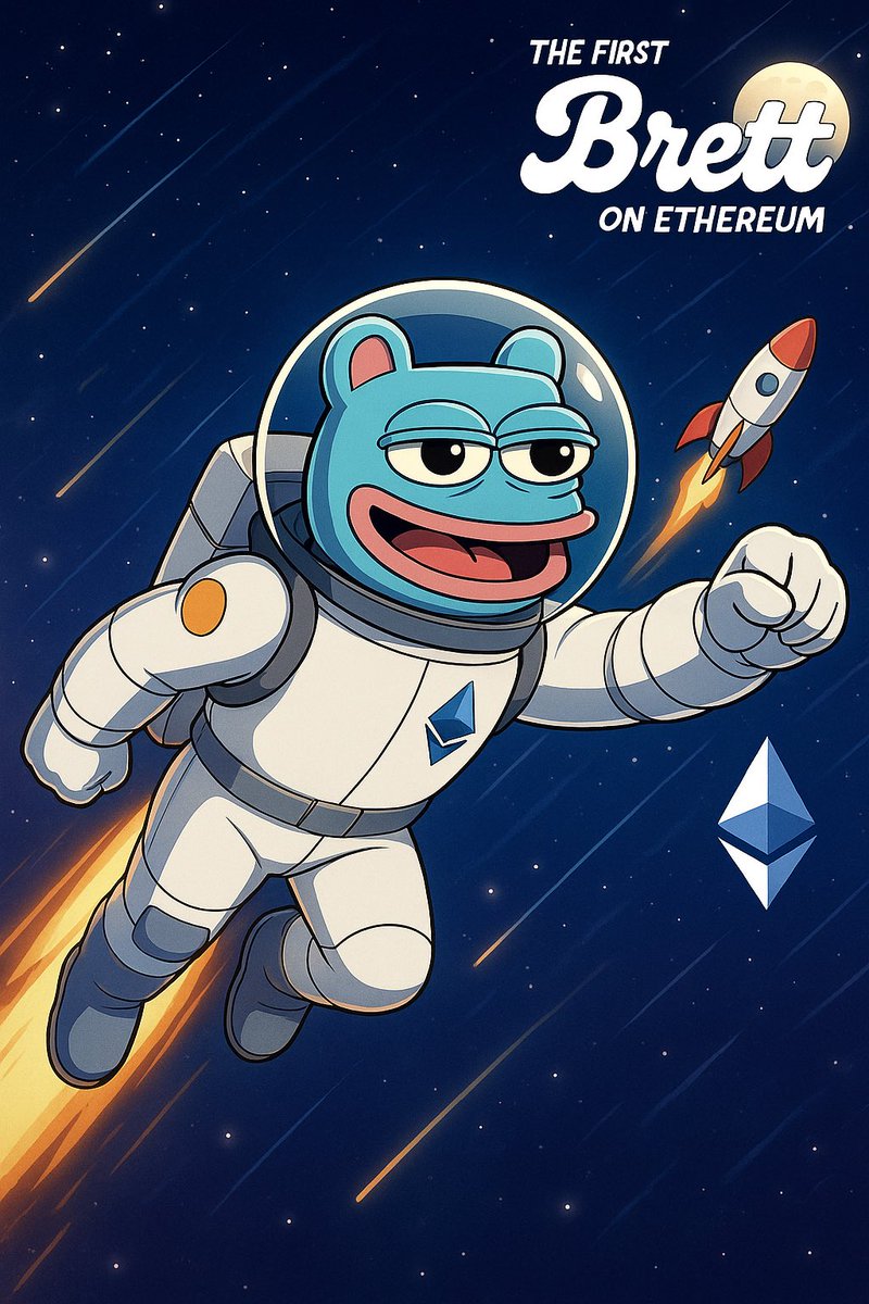 brettarmy4's tweet photo. @Shabby502 @brettether Don't fade the OG BRETT on ETH. We're going much higher. https://t.co/tmO29phYQH