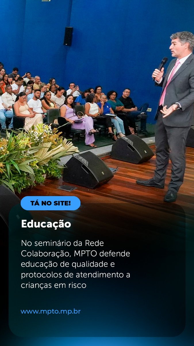 MPETocantins's tweet image. ☝️ No seminário da Rede Colaboração, MPTO defende educação de qualidade e protocolos de atendimento a crianças em risco.

💻 x.gd/rFfMW

👉 Seus direitos foram desrespeitados?
📞 Ligue 127.

#MPTO #MPTOAtuante #Tocantins #Rede