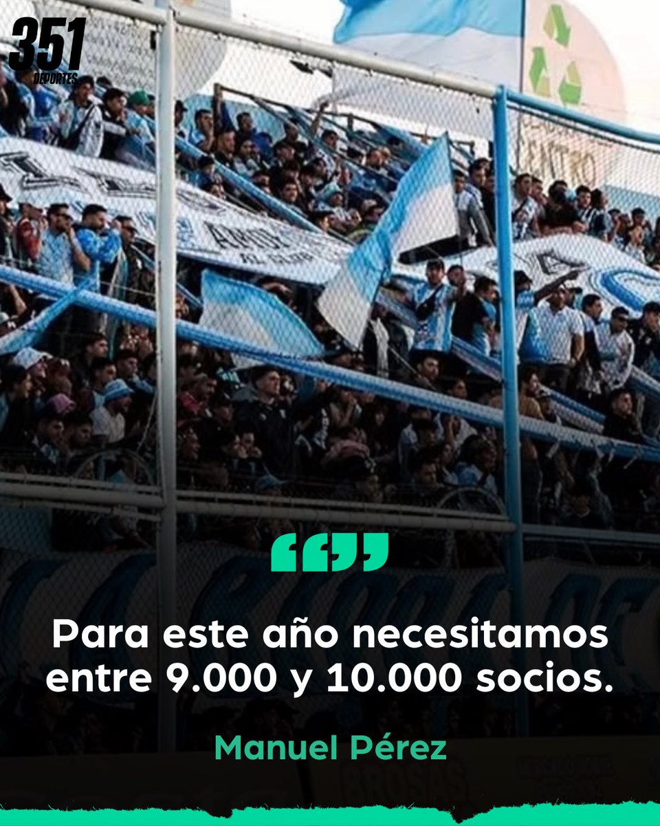 💵 LA PLATA, ALGO QUE FALTA EN LOS CLUBES DEL ASCENSO

👉🏻 Sin pelos en la lengua, lo contó Manuel Pérez, presidente de #RacingCba, en “A La Cancha”.

🚨 Entre los dos encuentros de local y los dos de visitante por mes, la Academia necesita aproximadamente 100 millones de pesos.
