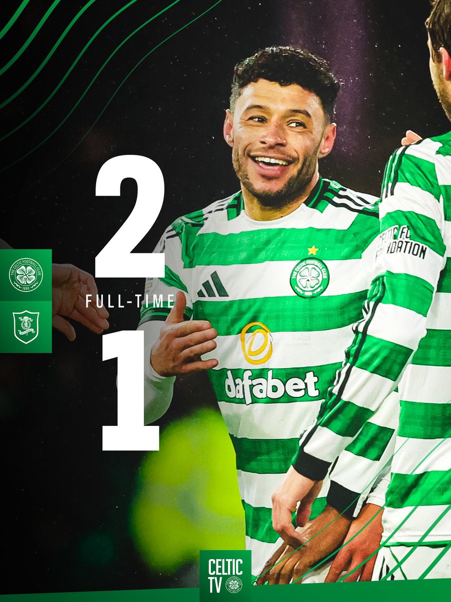 mirondo9's tweet image. 🏴󠁧󠁢󠁳󠁣󠁴󠁿 El debut soñado con el #Celtic para Oxlade-Chamberlain: gol de la victoria en el 90’. El #Celtic salva sobre la bocina el triunfo para no descolgarse de la batalla por el título en Escocia