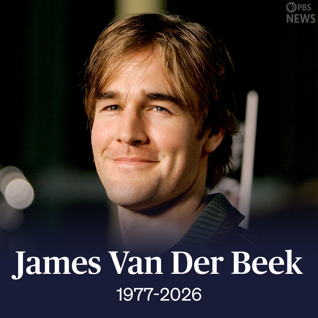 Actor James Van Der Beek, best known for the teen drama series "Dawson's Creek," has died at the age of 48.

"Our beloved James David Van Der Beek passed peacefully this morning," his family wrote in a statement on Instagram. "He met his final days with courage, faith, and