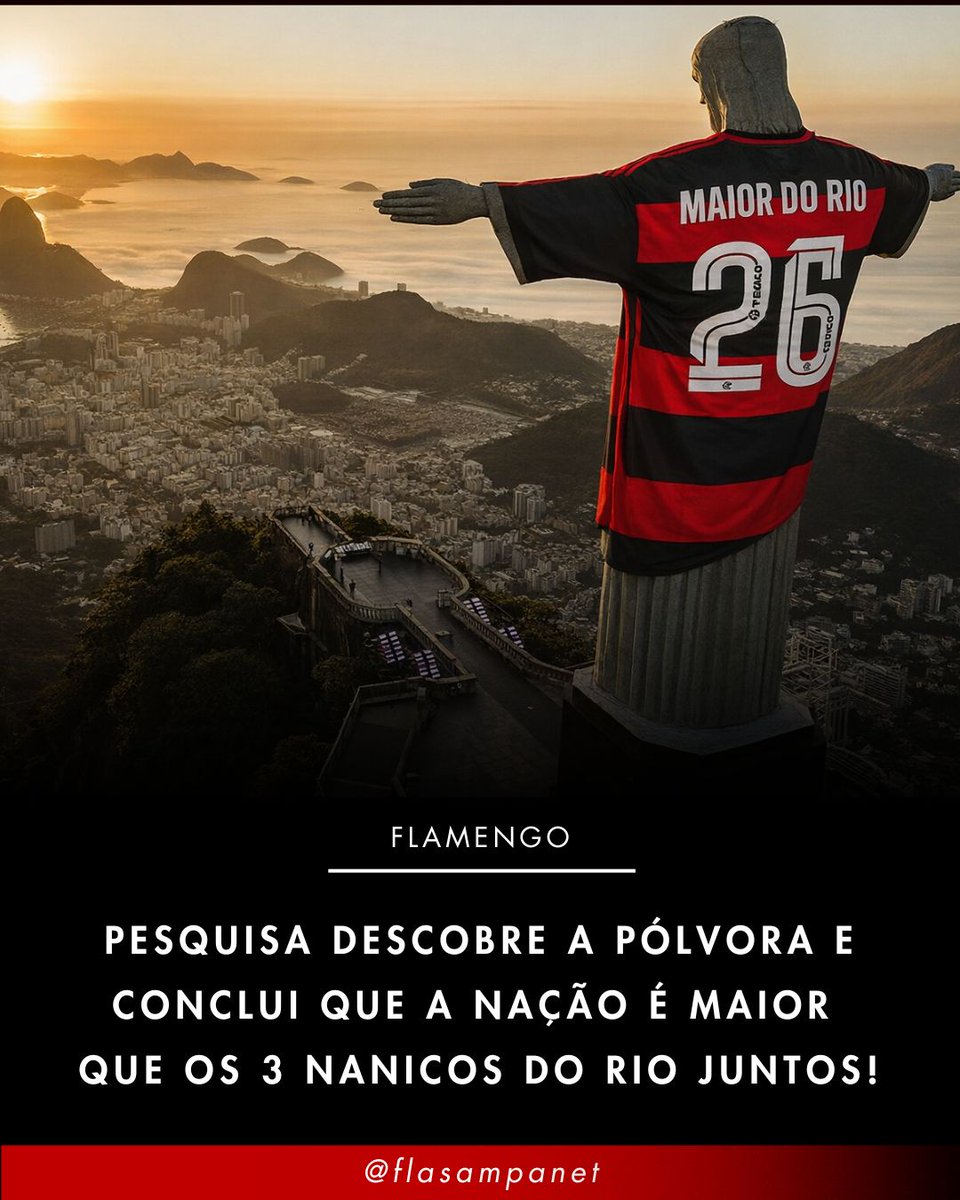 flasampanet's tweet image. Flamengo domina o Rio de Janeiro! Pesquisa do Prefab Future mostra que 58,9% dos cariocas torcem pelo Rubro-Negro, mais que a soma de Vasco, Botafogo e Fluminense juntos. A paixão pelo Mengão só cresce! #Flamengo #RubroNegro #RJ #MaiorDoRJ #FlaSampa