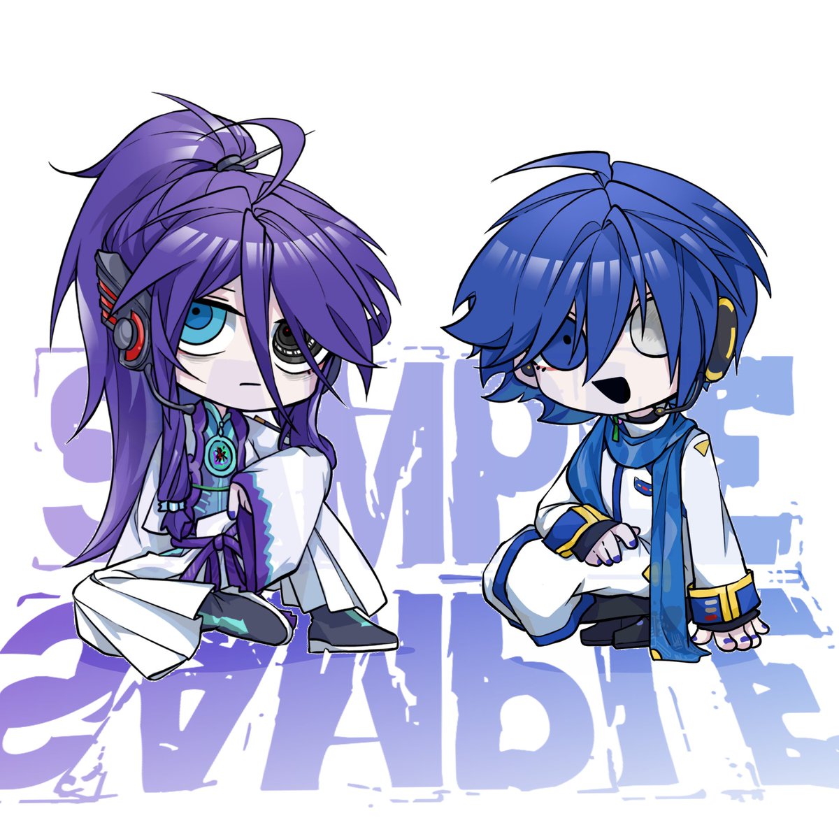 也是V²PN的商品喔
是小飯友✌️
#vocaloidfanart