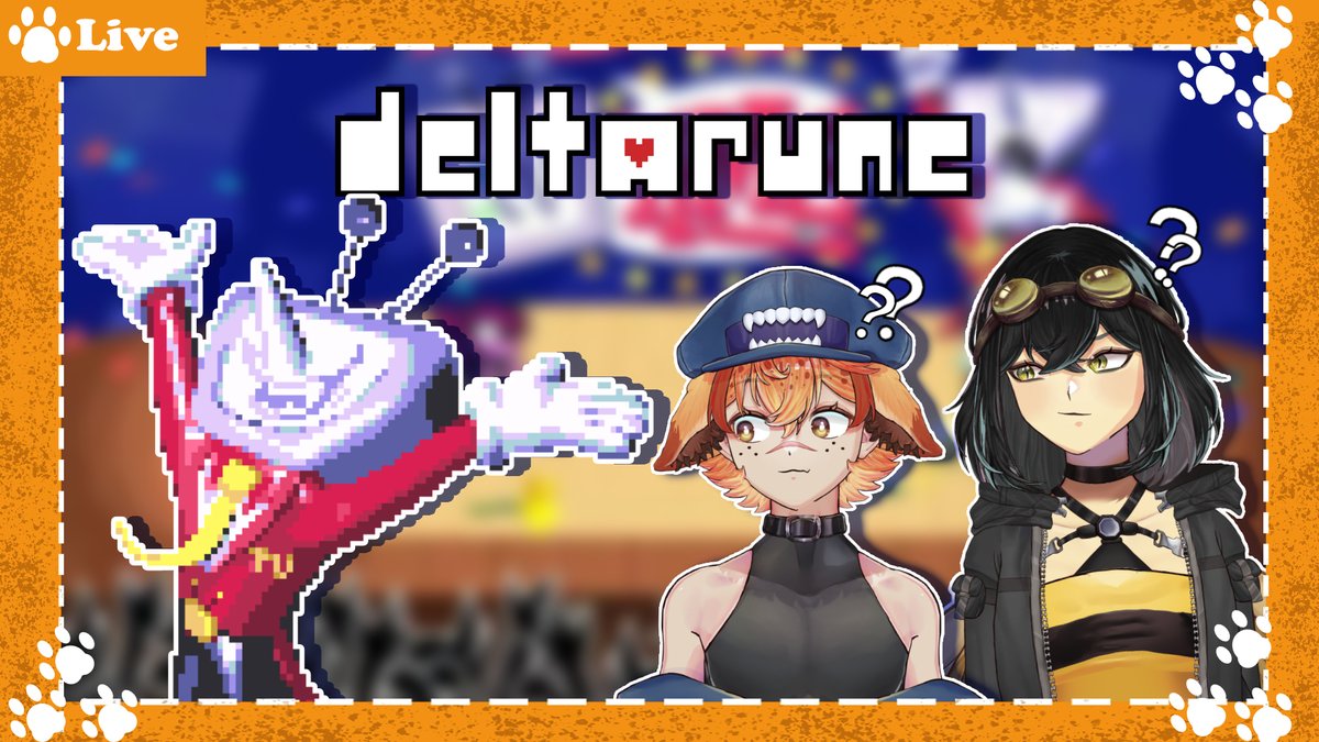 VAMO LA CONTINUAR DELTARUNE CAPÍTULO 3 COM A MINHA MANINHA <a href="/beezedim/">Beezedim🐝</a> !!!!
COMEÇAMOS ÁS 19h!!!

Link da live nos comentários!! 🟣