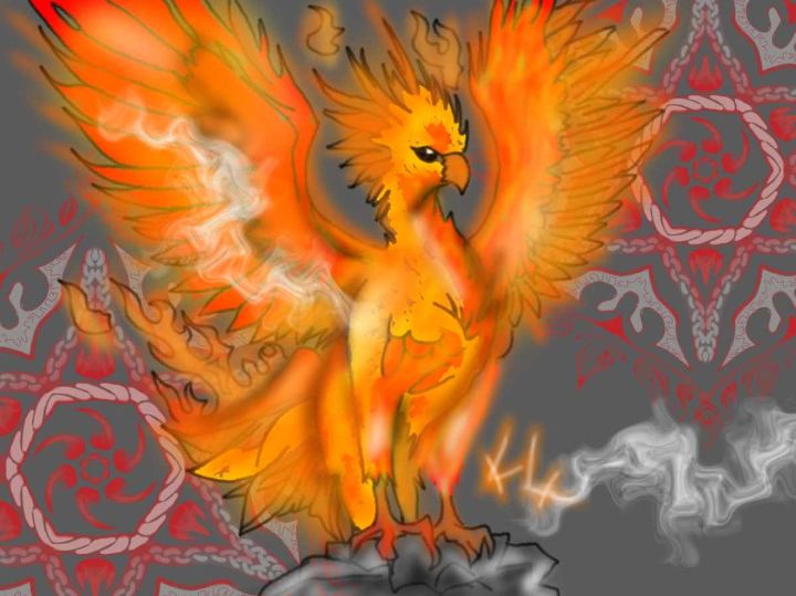 wackykatt93's tweet photo. Art of the Day! "Phoenix of fire". Buy at: https://t.co/pi84mzw4T1 https://t.co/S0Bxk97bO5