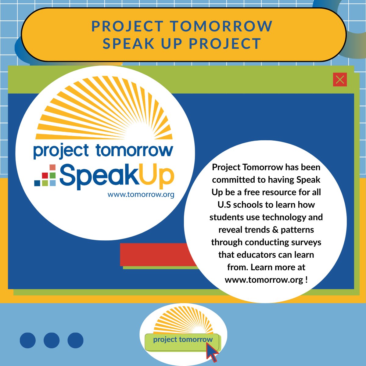 Project Tomorrow tweet media