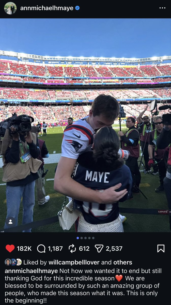 LosTalksPats's tweet photo. Ann Michael Maye shared some words of gratitude and encouragement via Instagram:

“Not how we wanted it to end but still thanking God for this incredible season❤️
We are blessed to be surrounded by such an amazing group of people, who made this season what it was. This is only the beginning!!”

The Queen of the North! 👑

(📸 annmichaelmaye IG)