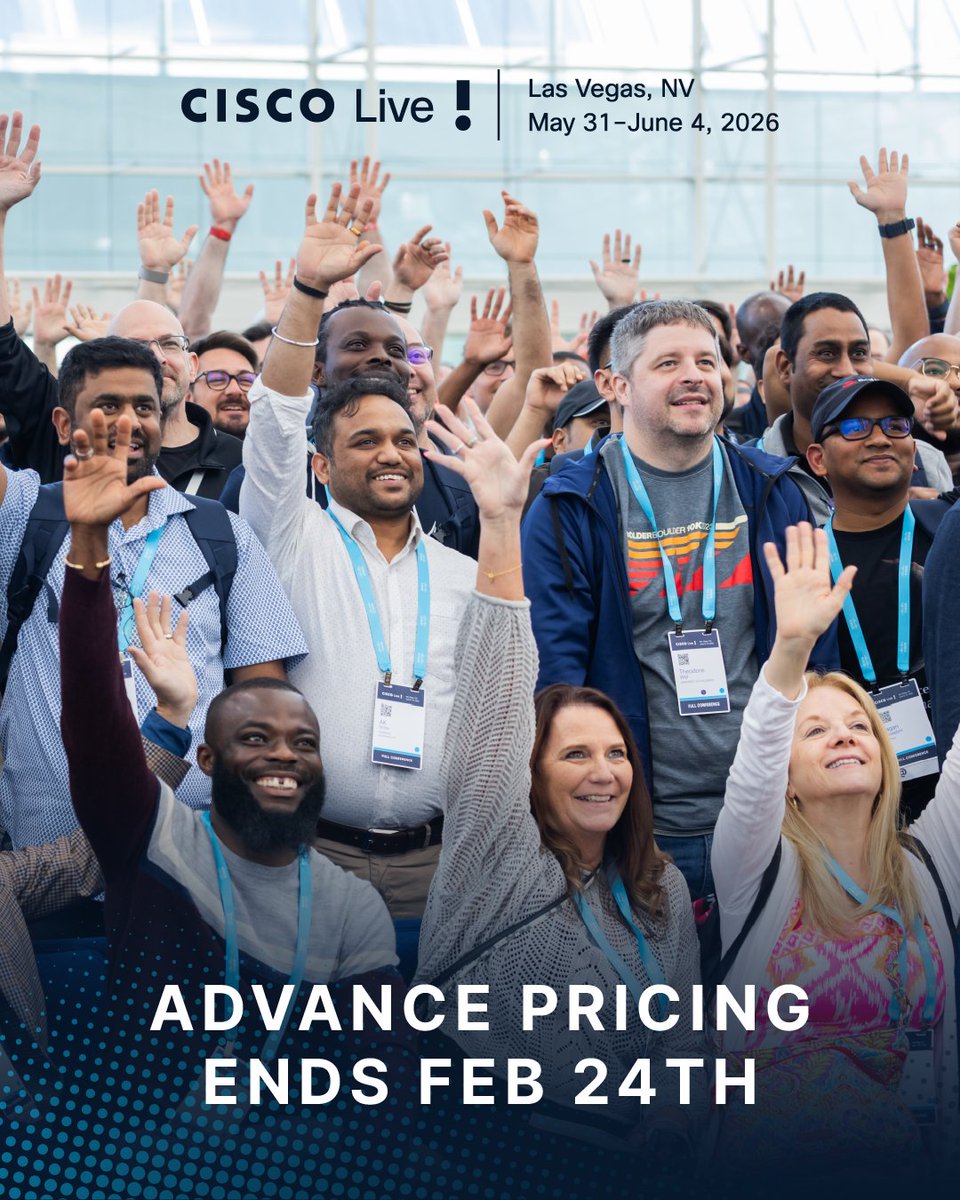 CiscoLive tweet media