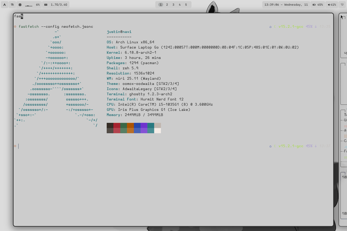 Light mode rice for a light laptop [Niri] Link: https://t.co/VJkfUQKIzx ...
