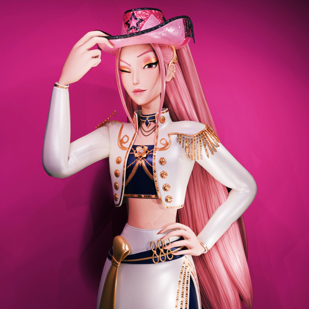Save a horse, ride a cowgirl or smth..

#Miraweek #fortniteart #kpopdemonhunters  #mira