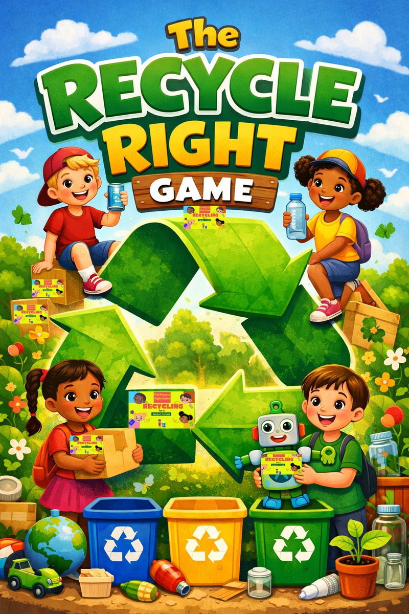 FunWritings's tweet photo. #Digitalgame #kidsgame #recyclinggame #ecogame #childrensgame #familyfun
CHILDREN CAN GET READY TO LIVE SUSTAINABLY WHILE THEY PLAY.. Help them to plan for a brighter day with the Recycle Right Game.
Game: https://t.co/1Rgy9QXU5Z
Youtube: https://t.co/otxaIiQAzB
@KidsPlaySafe https://t.co/i7b3l4W8gK