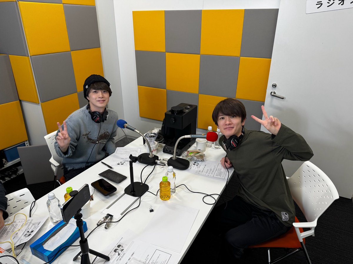 小西成弥と佐藤信長の ほのぼの二人語り tweet media