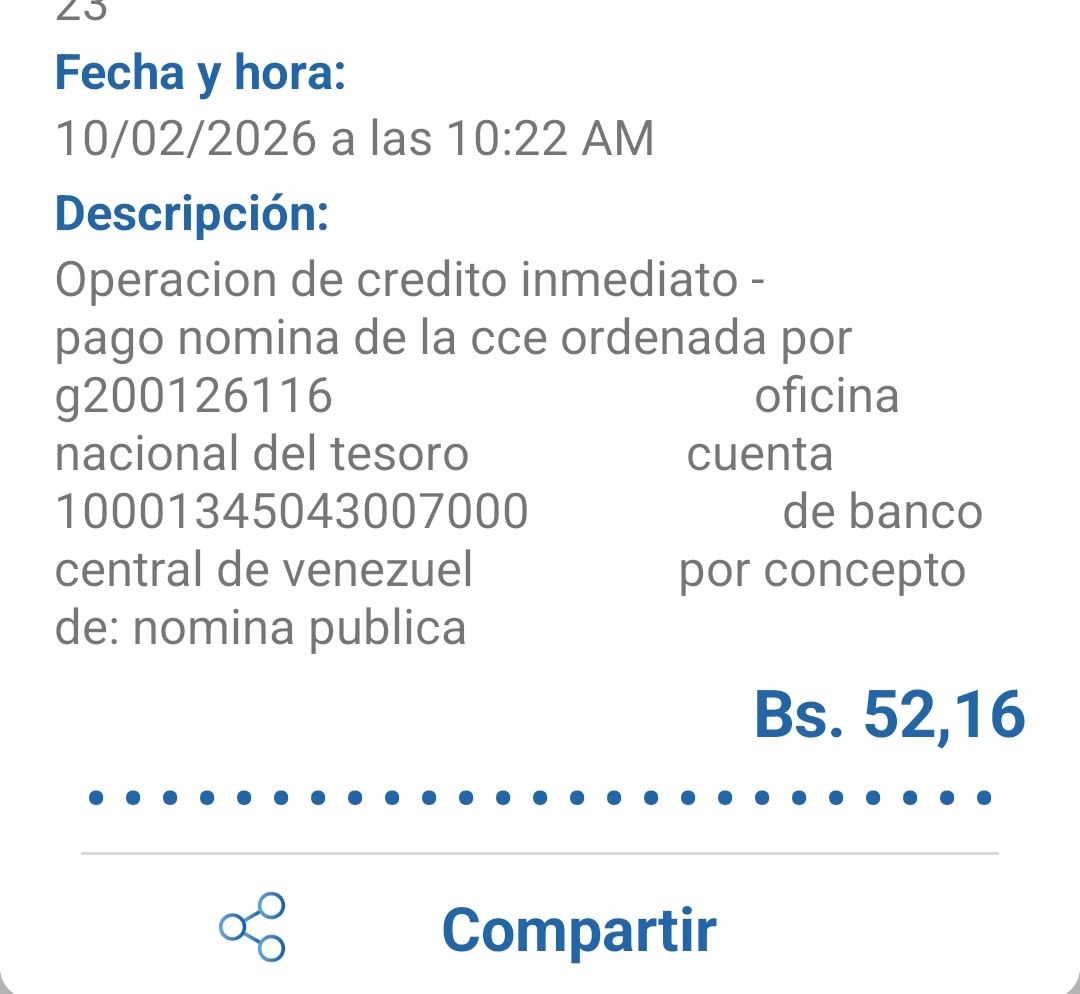 <a href="/Marxiando/">Manuel Sutherland</a> Mi quincena en la #USBve (yo soy TC 4hs, MBA y especialización en gerencia). Así estamos:
