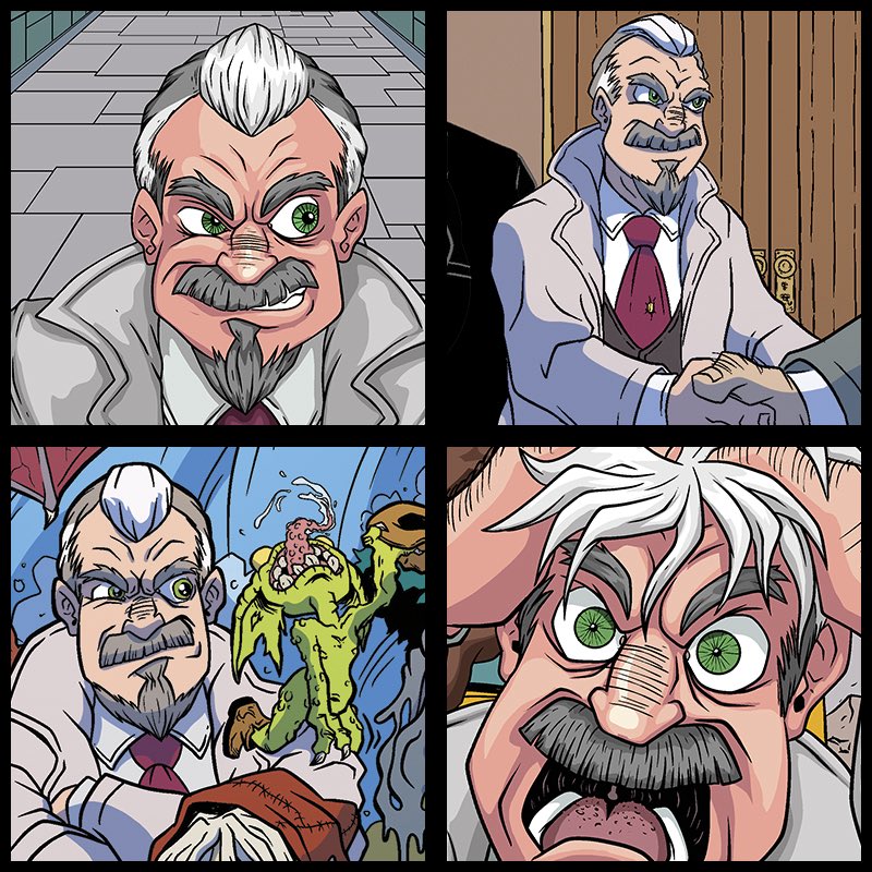 StealthHammer's tweet photo. Character Spotlight:
Dr. Alexander Taylor

He is the uncle to Stealth Hammer. He is jealous of the success that his brother, Dr. Everett Taylor, has always had. He believes it should be his.

You can see more here:

https://t.co/8B4H8rpiqu

#brothers #comics #villains #characters https://t.co/A5eCifLS0b