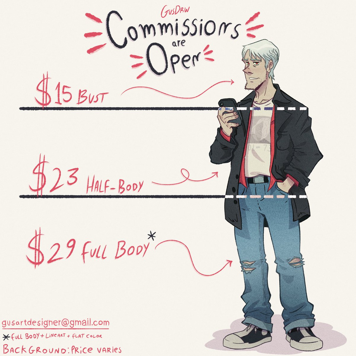 gus | 𝙘𝙤𝙢𝙢𝙨 𝙤𝙥𝙚𝙣 tweet media