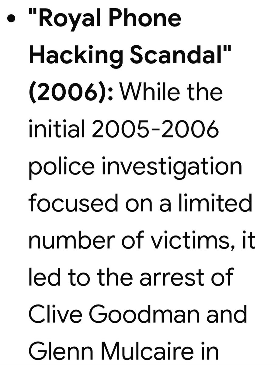 "The Royal Phone Tap Plot 2006" Remember?
Who Stayed Silent?
“Prince Charles &amp; Andrew MB: No phone-hacking claim despite overwhelming evidence. WHY?. Back then, sensitive info was guarded under "Operation Shield." Deals were done to protect the club. #RoyalHacker #RoyalHousehold