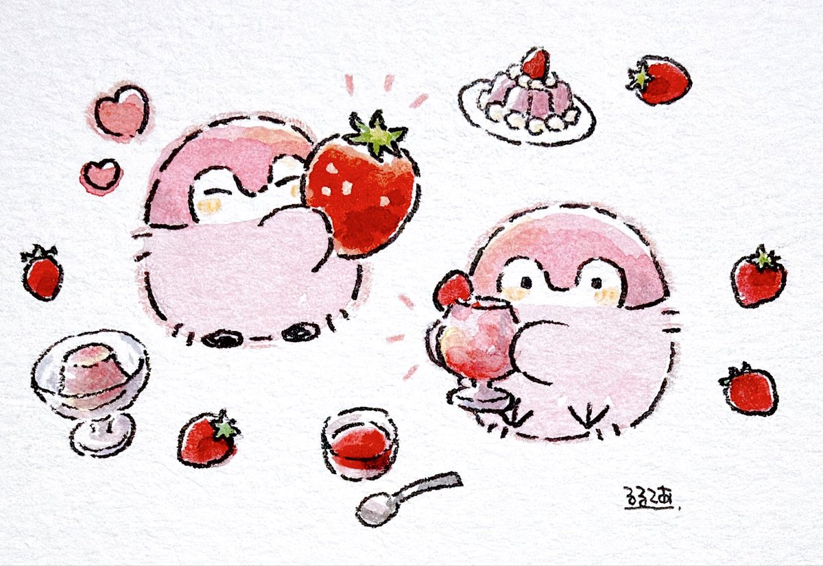 いちごミルク飲んだんですね