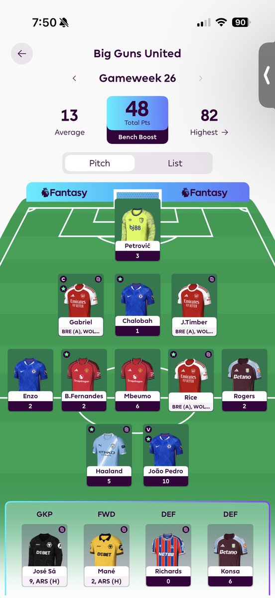 _B3nnnn's tweet photo. @FPLFocal not a bad little BB https://t.co/xQA3jspmuz