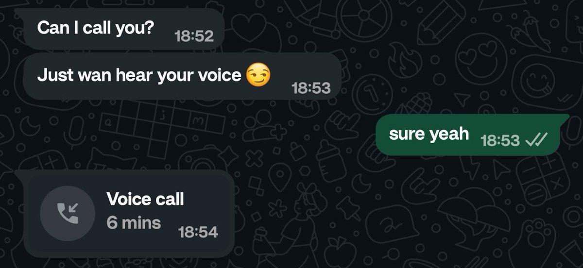 my voice and the troubles i cause on this app do not match each other 🥲