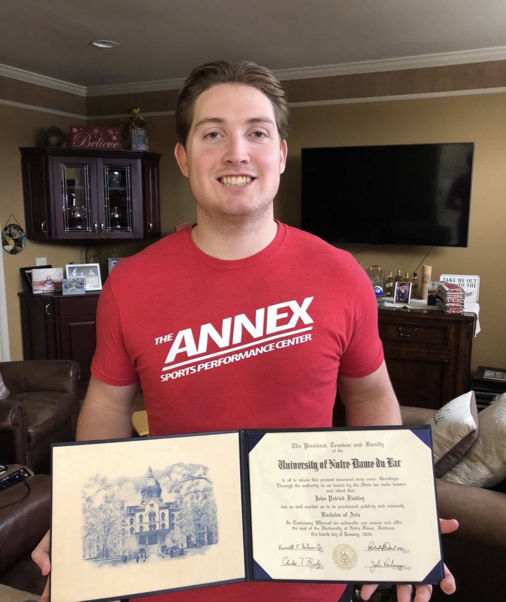 mattfreeman05_'s tweet photo. Former Notre Dame baseball star Jack Findlay spent the last semester finishing up his degree. He’ll report Feb. 23rd for Cardinals spring training. https://t.co/VA4hmh59kW
