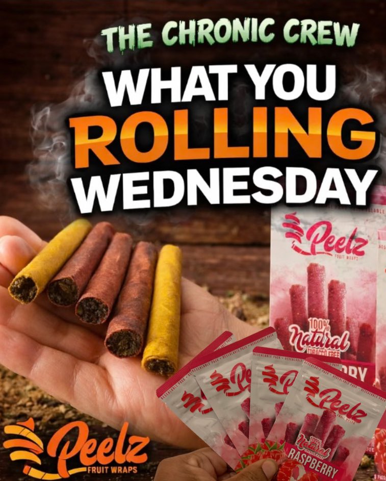 New #blogpost up for my #chroniccrew 
What you #rollingwednesday we talking about #fruitpeelz thechronicsession.beehiiv.com/p/what-you-rol…