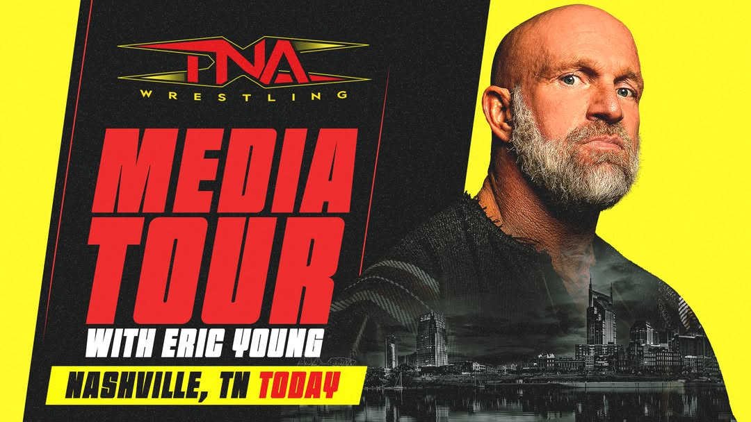 Check out the full gallery from <a href="/TheEricYoung/">Eric Young</a>'s media tour today in Nashville at TNAWrestling.com, and while you're there pick up some tickets to this Friday and Saturday's events at The Pinnacle!

Photo gallery: tnawrestling.com/galleries/nash…

Get tickets: