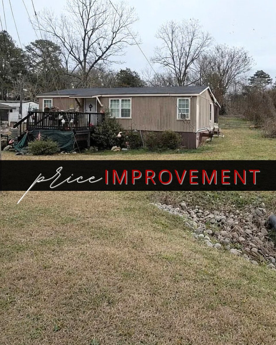 𝗣𝗿𝗶𝗰𝗲 𝗜𝗺𝗽𝗿𝗼𝘃𝗲𝗺𝗲𝗻𝘁! 132 Fourth St, Milledgeville – now $60,000 (was $65,000)! This affordable 3-bedroom, 2-bathroom home is just minutes from the heart of Milledgeville. lakeoconee.realty/property-searc…

#MilledgevilleHomes #ForSale #AffordableLiving #HomeSweetHome