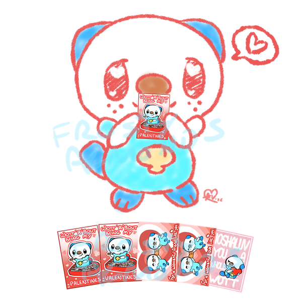 FrostyAlmonds's tweet photo. Daily Oshawott 1129. Love is in the air? Nah, only Wotts!!! <3 

#pokemon https://t.co/odQHxrg7x5