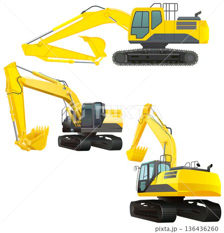 パワーショベルのイラストです。
どうぞよろしくお願いします。
ダウンロード→pixta.jp/illustration/1…