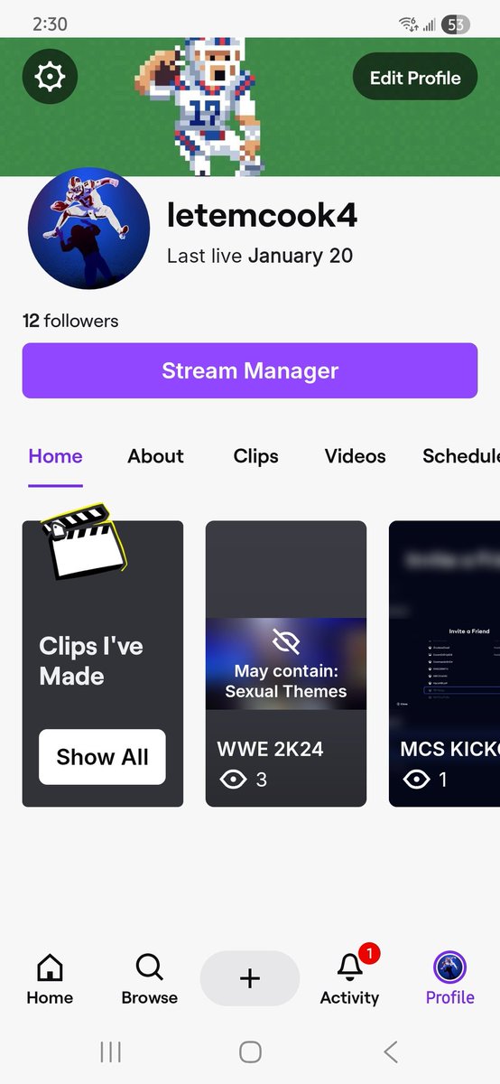 Finish The Story 🦬🏆 tweet media