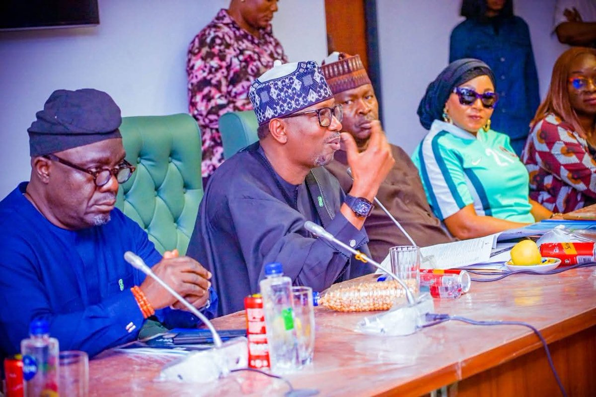 KabiruAmadu_MP's tweet image. Today, the House Committee on Sports convened for a crucial budget defense under my leadership as the Chairman of the committee.

The National Sports Commission (NSC), under Mal. Shehu Dikko, the Nigeria Football Federation (NFF), under Ibrahim Gusau, and the
