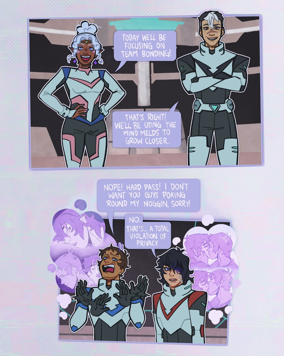 eggsdrawings's tweet image. the thrilling klance saga