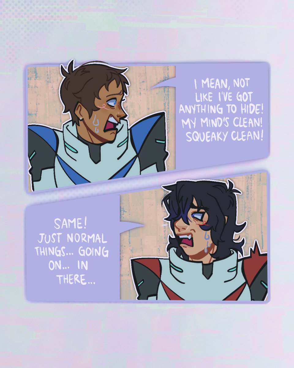 eggsdrawings's tweet image. the thrilling klance saga