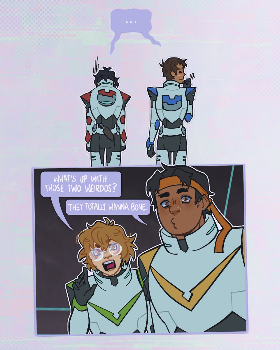 eggsdrawings's tweet image. the thrilling klance saga
