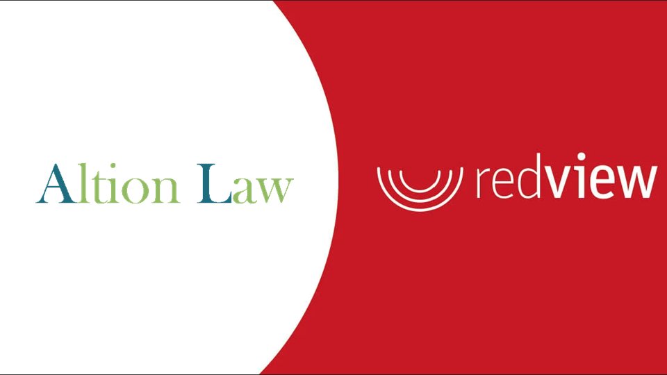 Welcoming Danielle Chapman and the team at Altion Law in Buckinghamshire in the UK, to the RedView family, using RedView CRM  alongside their LEAP system.

ow.ly/tF2U50Y99cW