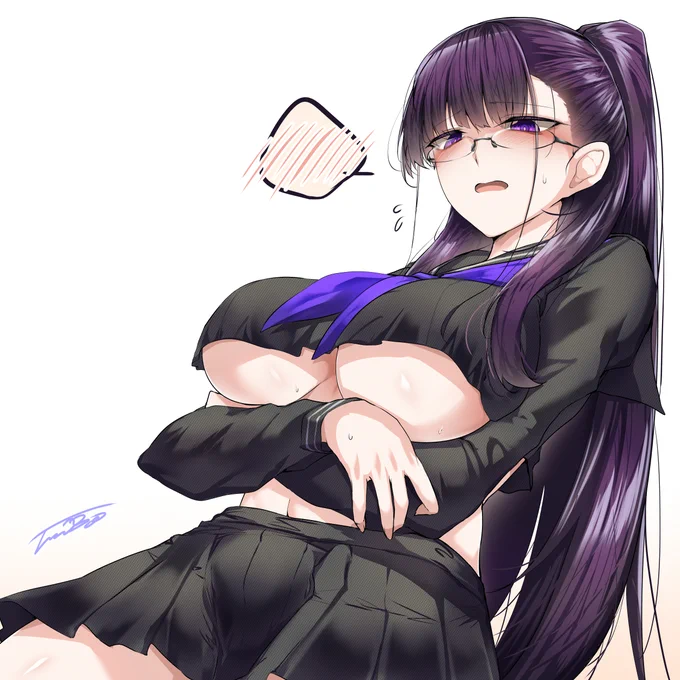 頼光さんアレンジセーラー服香子さん #FGO