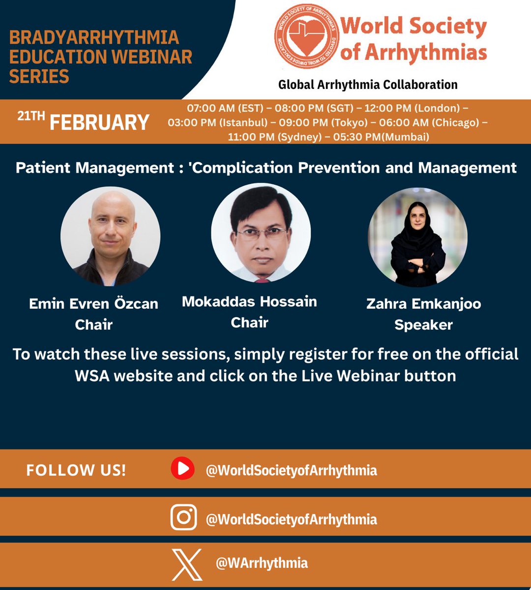 World Society of Arrhythmias tweet media
