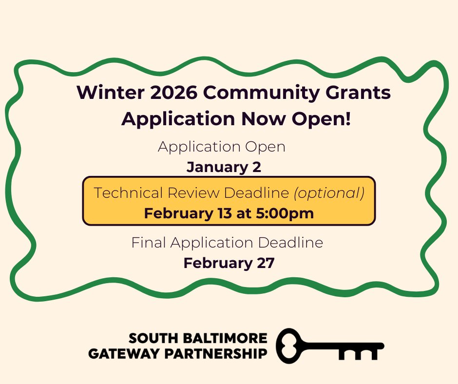 South Baltimore Gateway Partnership tweet media