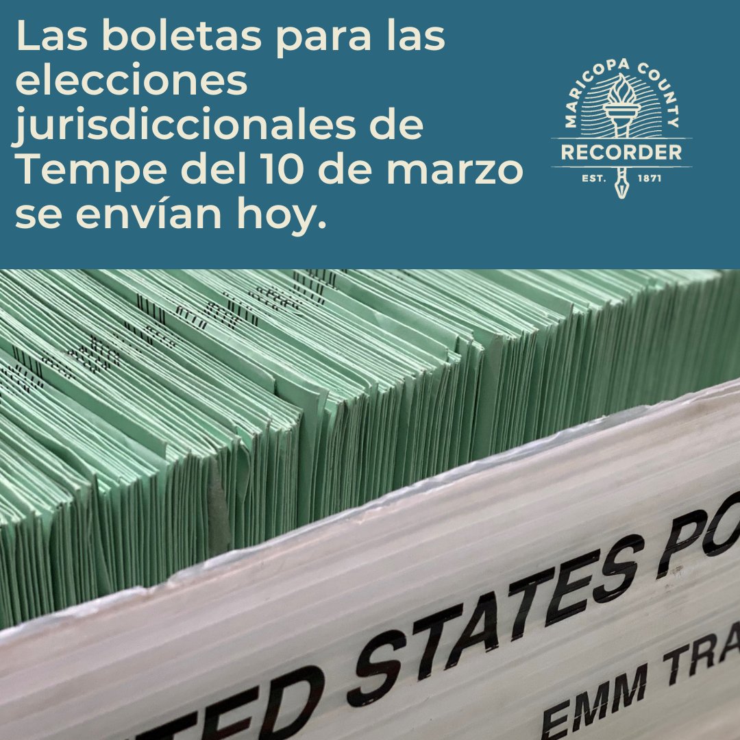 Maricopa County Recorder's Office tweet media